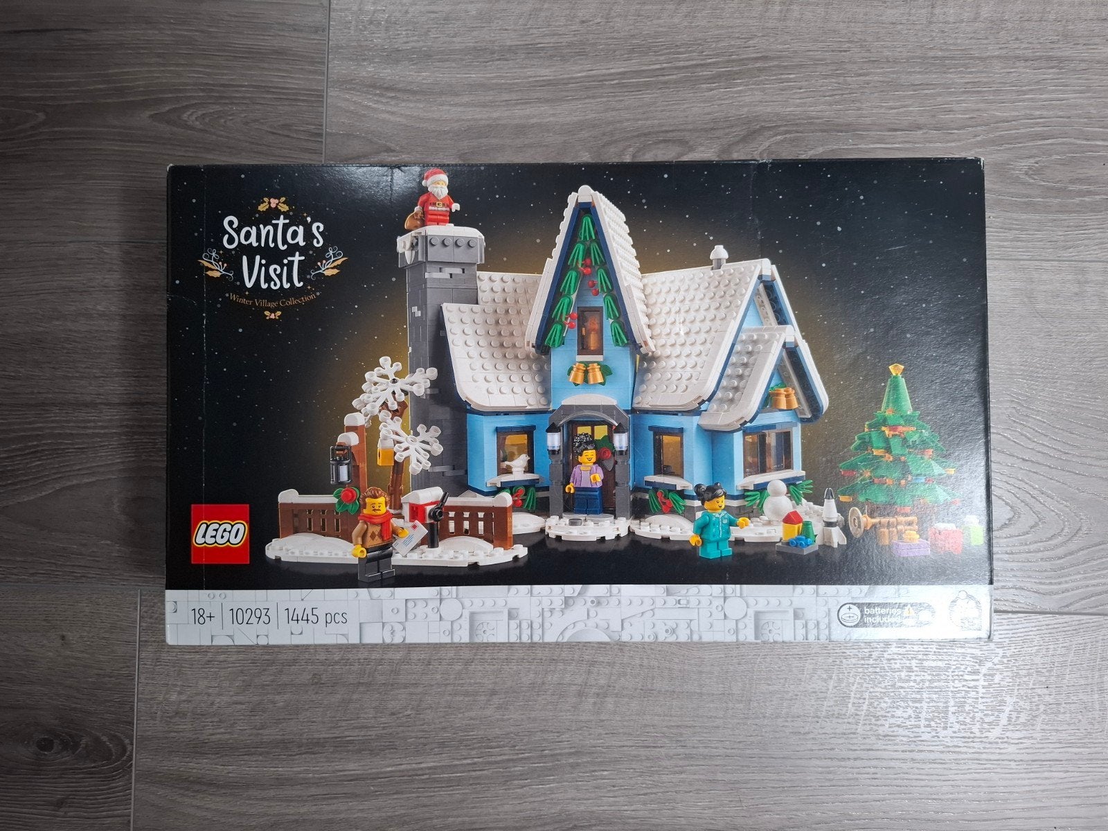 Lego Santa's Visit 10293 - Kerstmis Winter Village, Kinderen en Baby's, Speelgoed | Duplo en Lego, Nieuw, Lego, Complete set, Ongeopend/sealed