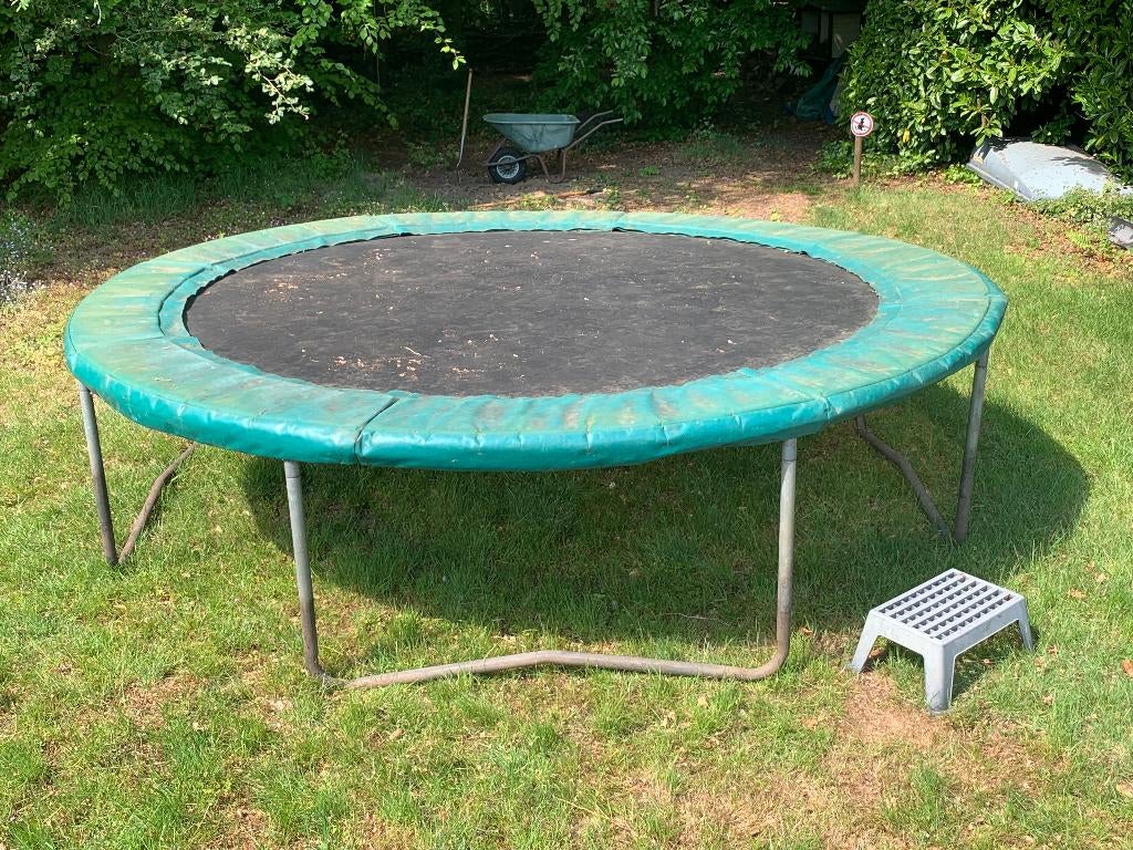 Trampoline Diameter 3.60 Meter, Ophalen, Gebruikt