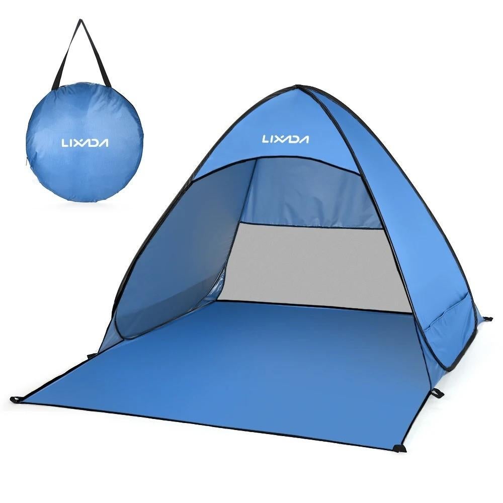 Luxe pop up tent / windscherm voor strand of visserij, Ophalen of Verzenden, Nieuw