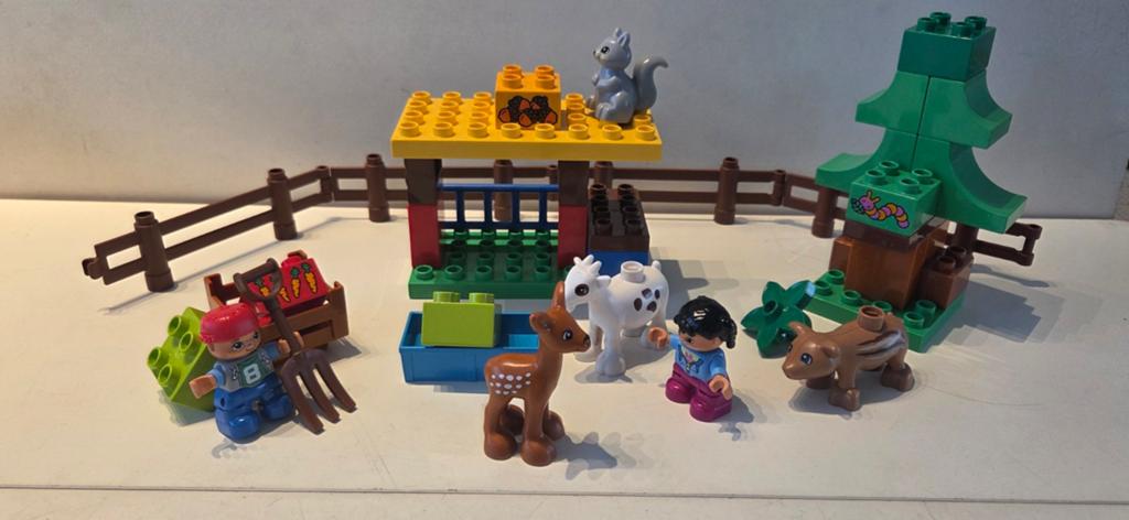 Lego Duplo 10582 Bosdieren - Compleet met bouwinstructie, Kinderen en Baby's, Speelgoed | Duplo en Lego, Compleet, Ophalen of Verzenden