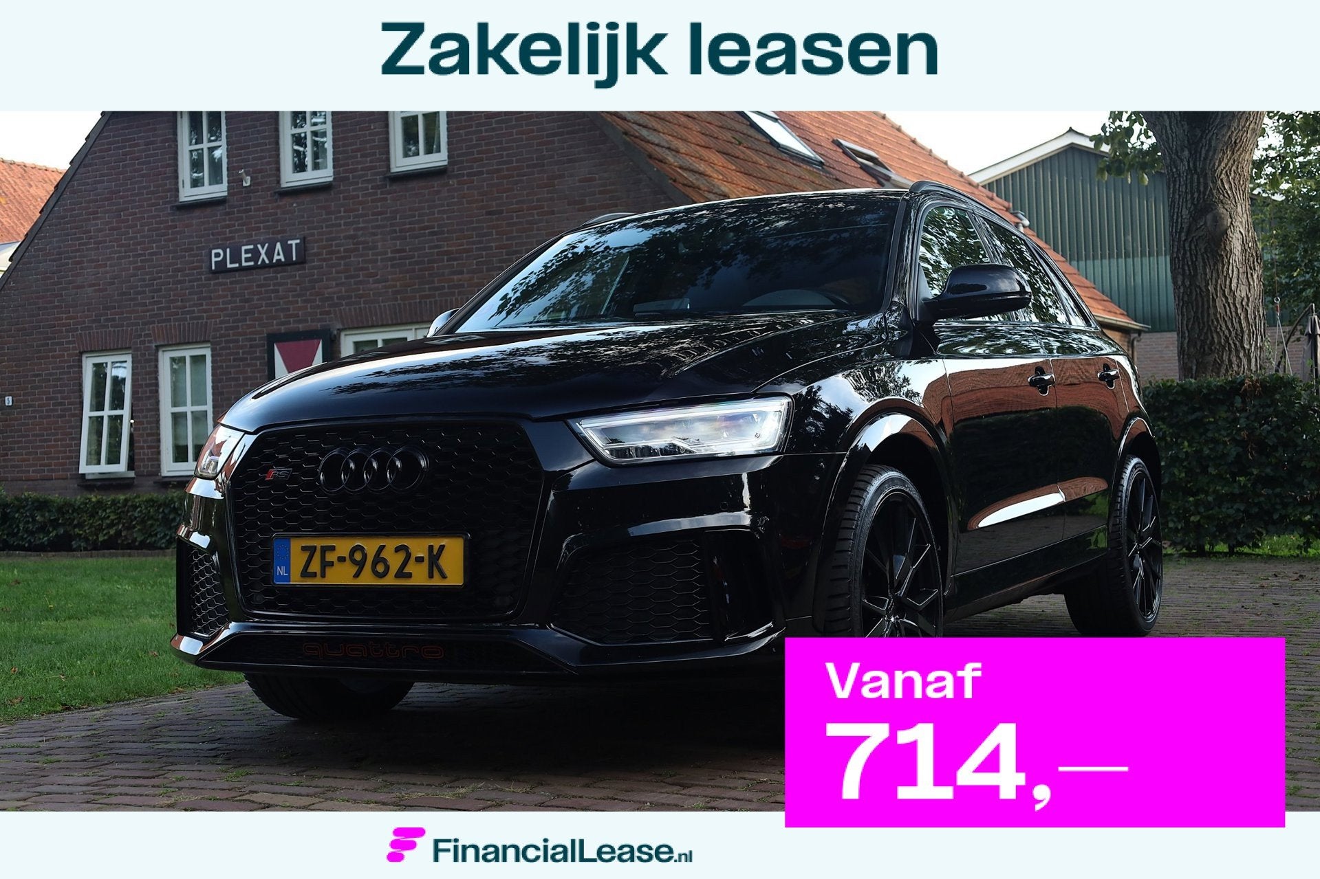 Audi RS Q3 2.5 TFSI quattro Pro Line Plus Aut. | Extreem net, Automaat, Gebruikt, Leder, Bedrijf