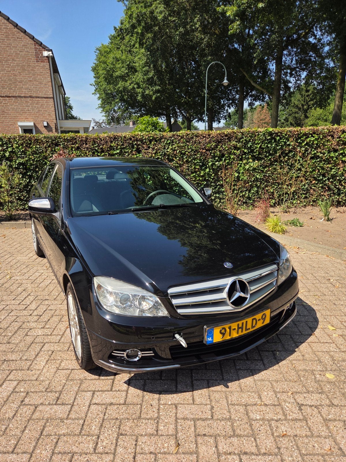 schade auto Mercedes-Benz C-Klasse 1.8 C200 Kompressor Sedan, Auto's, Mercedes-Benz, Achterwielaandrijving, 1800 kg, Zwart, 4 cilinders