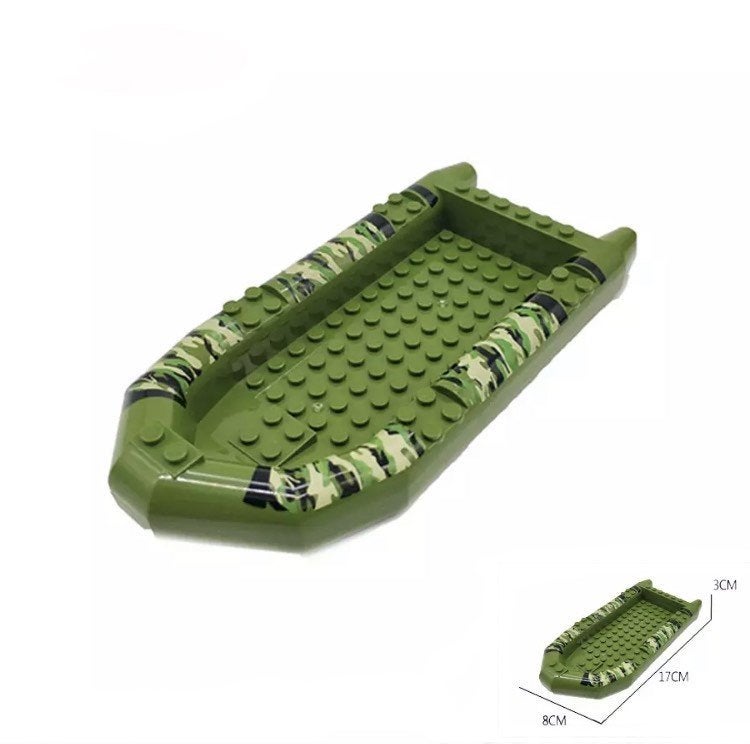 🎁 WW2 Bouwstenen - W09 - Aanvalsboot groen 🎁, Verzenden, Nieuw