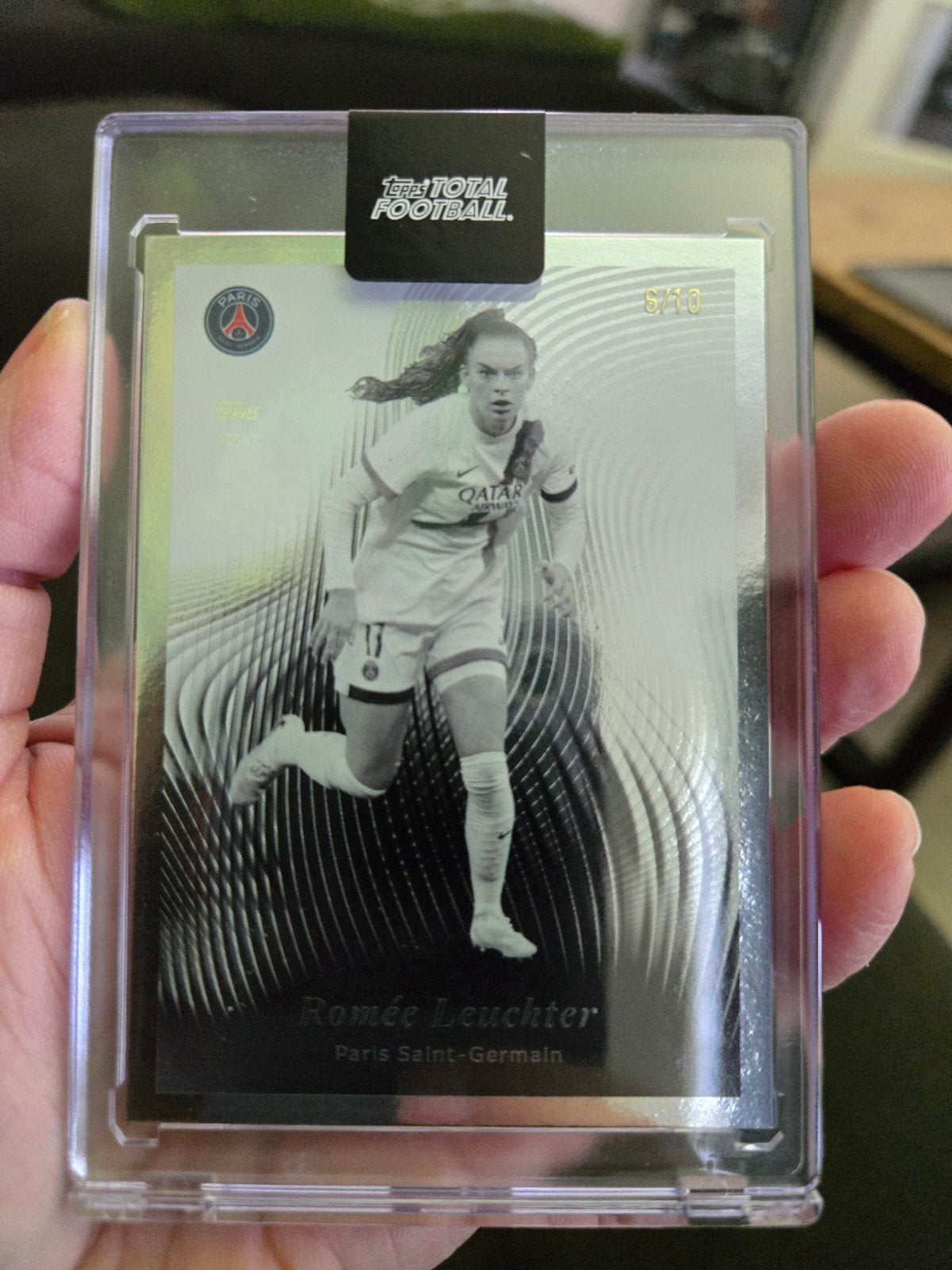 Romée Leuchter Topps Total Football Spelerskaart /10, Ophalen of Verzenden, Zo goed als nieuw, Buitenlandse clubs, Spelerskaart