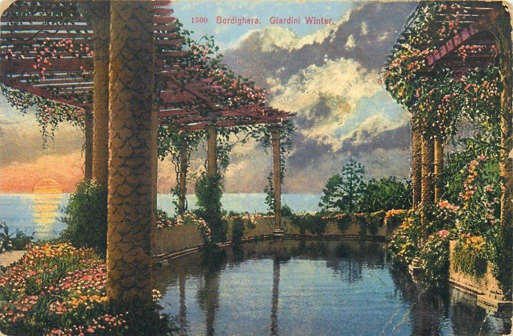 701-465-031 Bordighera Giardini Winter, Verzenden, Voor 1920, Frankrijk