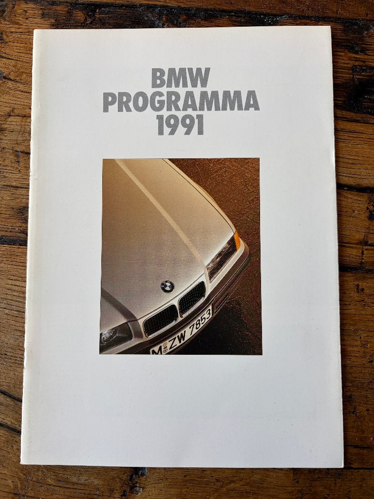 BMW programma 1991 en 1992, Nieuw, Ophalen of Verzenden, BMW, BMW AG