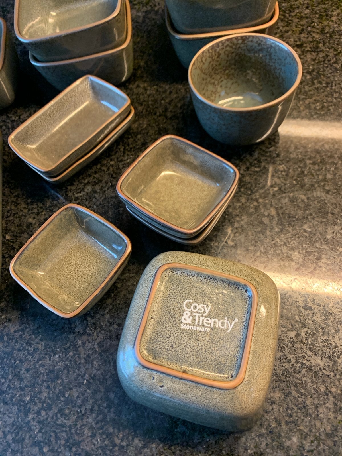 13-delig Cosy & Trendy Tapas Servies - Zo goed als nieuw, Huis en Inrichting, Keuken | Servies, Ophalen, Overige merken, Keramiek