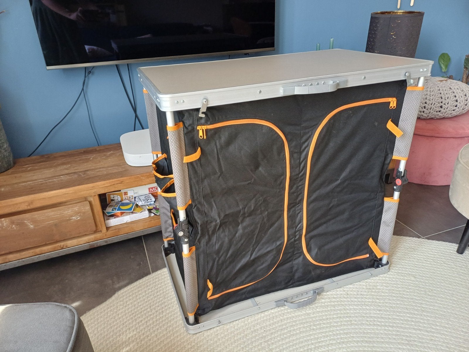 Grand Canyon Camping Kast Dubbel - 84x80 cm, Ophalen, Zo goed als nieuw