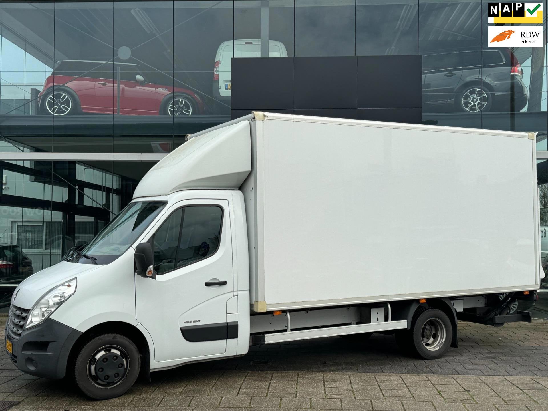 Renault Master T35 2.3 dCi L3H2 Eco DC, Auto's, Bestelauto's, Voorwielaandrijving, Euro 5, Stof, Gebruikt