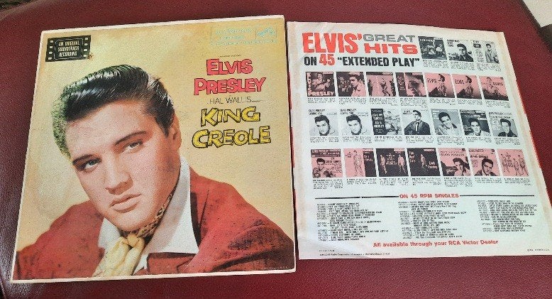 Elvis king creole Usa mono, Ophalen of Verzenden