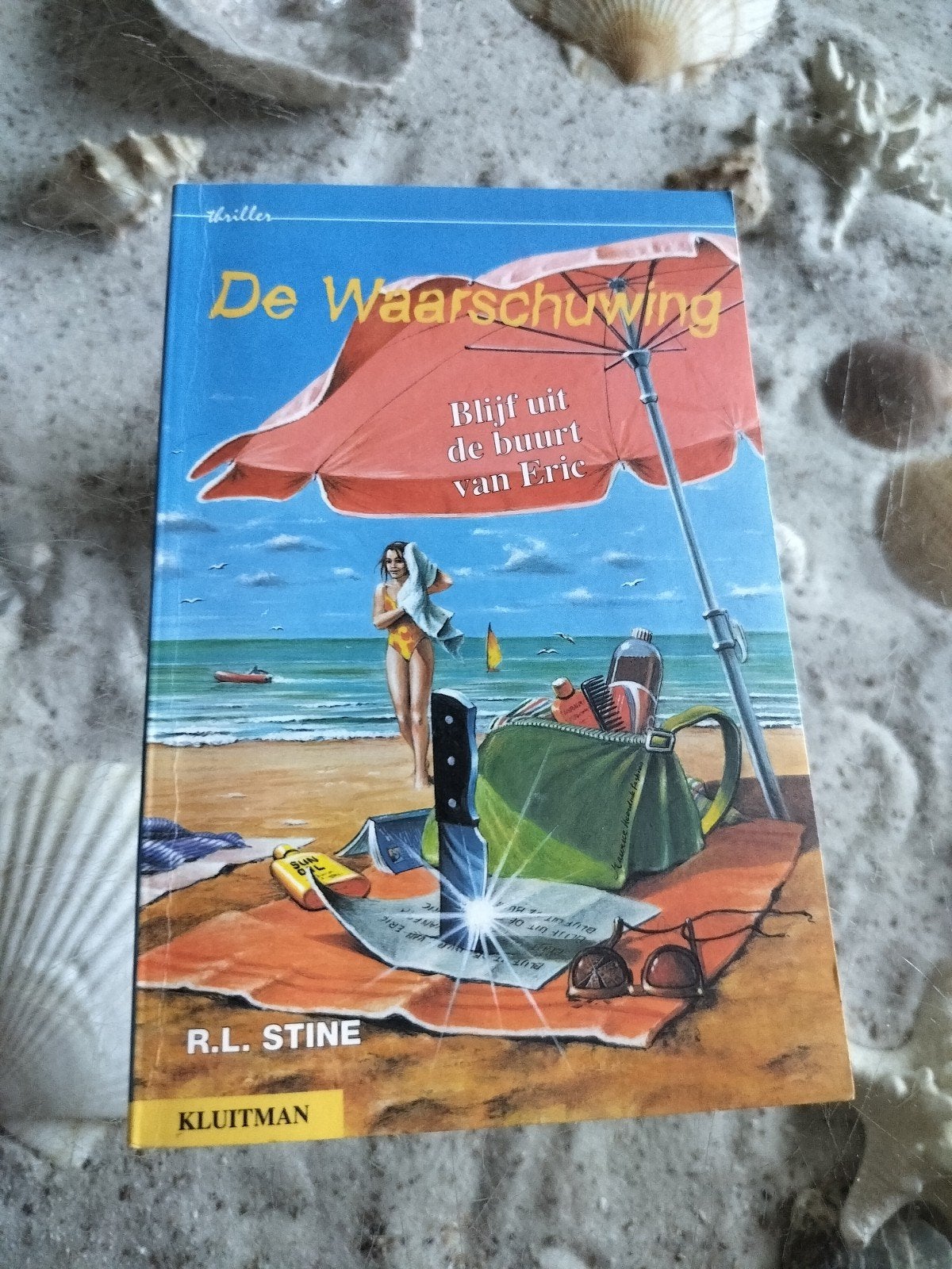 R.L. Stine - De waarschuwing, Boeken, Ophalen of Verzenden, Gelezen, R.L. Stine