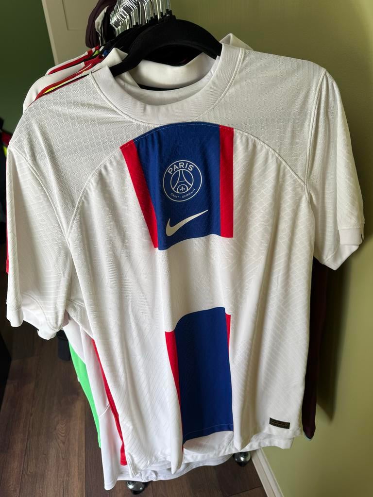 PSG Nike Third Shirt Authentic 2022/2023 Maat L Ligue 1, Maat 52/54 (L), Wit, Ophalen of Verzenden, Zo goed als nieuw