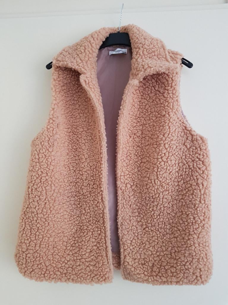 Bodywarmer / gilet dames -- één maat -- Ambika / Pronto moda, Kleding | Dames, Bodywarmers, Gedragen, Maat 38/40 (M), Beige, Ophalen of Verzenden