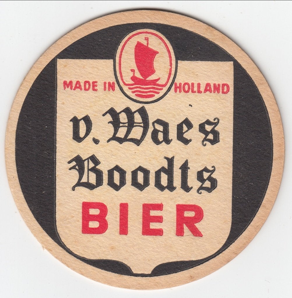 1 v.WAES BOODTS BIERVILTJE, Ophalen of Verzenden, Gebruikt, Viltje(s), Overige merken
