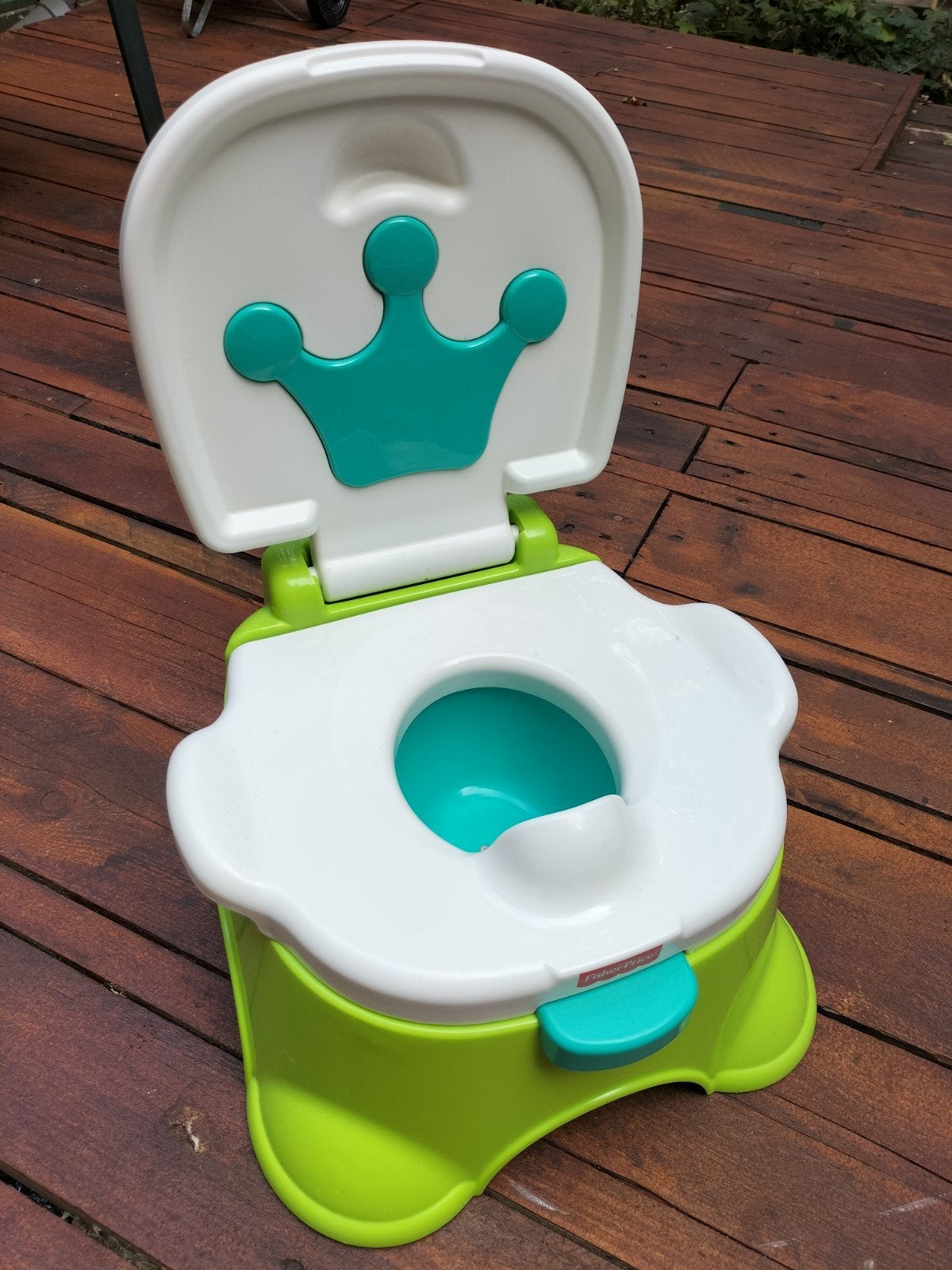 Fisher-Price koninklijk potje plaspotje kinderpotje geluid, Ophalen, Gebruikt
