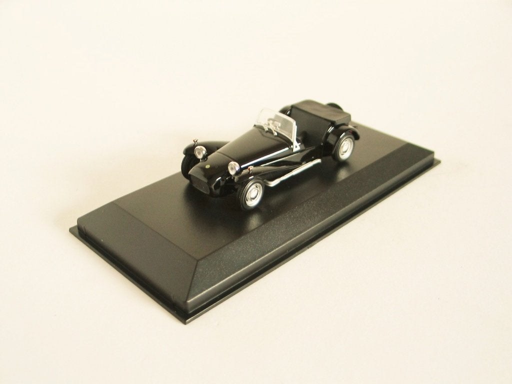 1/43 - M Maxichamps Lotus Super Seven zwart, Ophalen of Verzenden, Nieuw, Auto, Overige merken