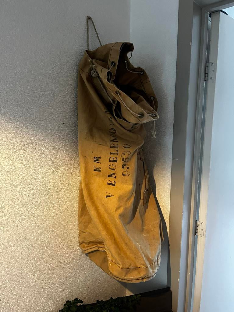 Vintage Marine Plunjezak - Goede Staat, Ophalen, Gebruikt
