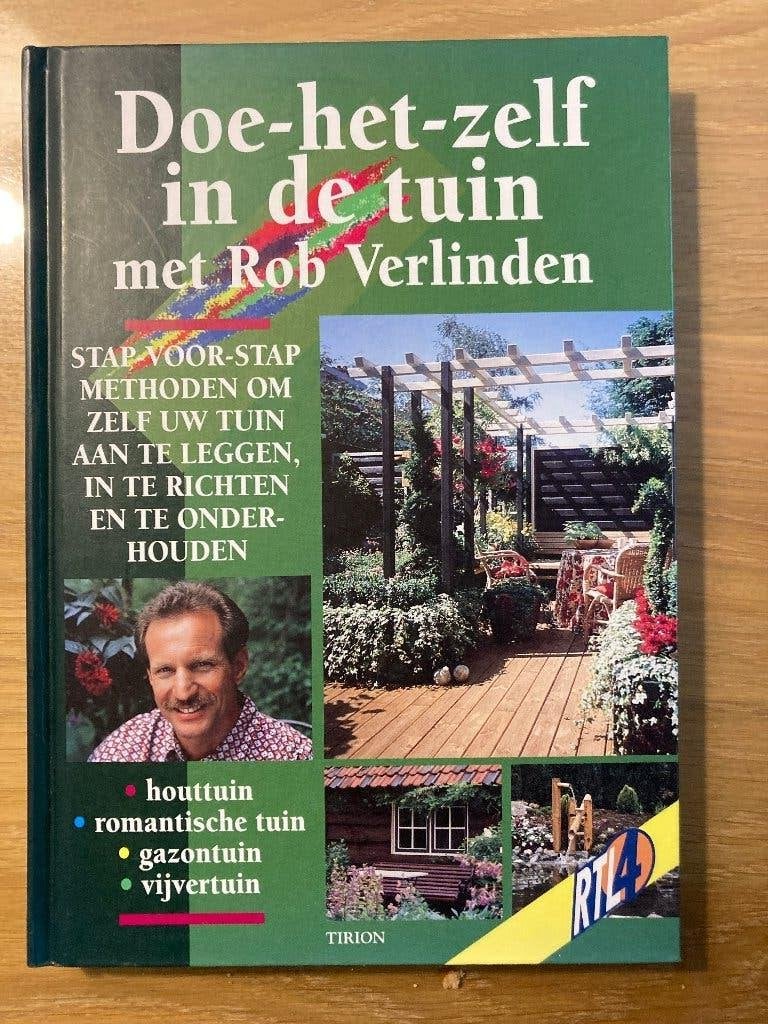 doe-het-zelf in de tuin met Rob Verlinden, Ophalen of Verzenden, Zo goed als nieuw, Rob Verlinden, Tuinontwerpen