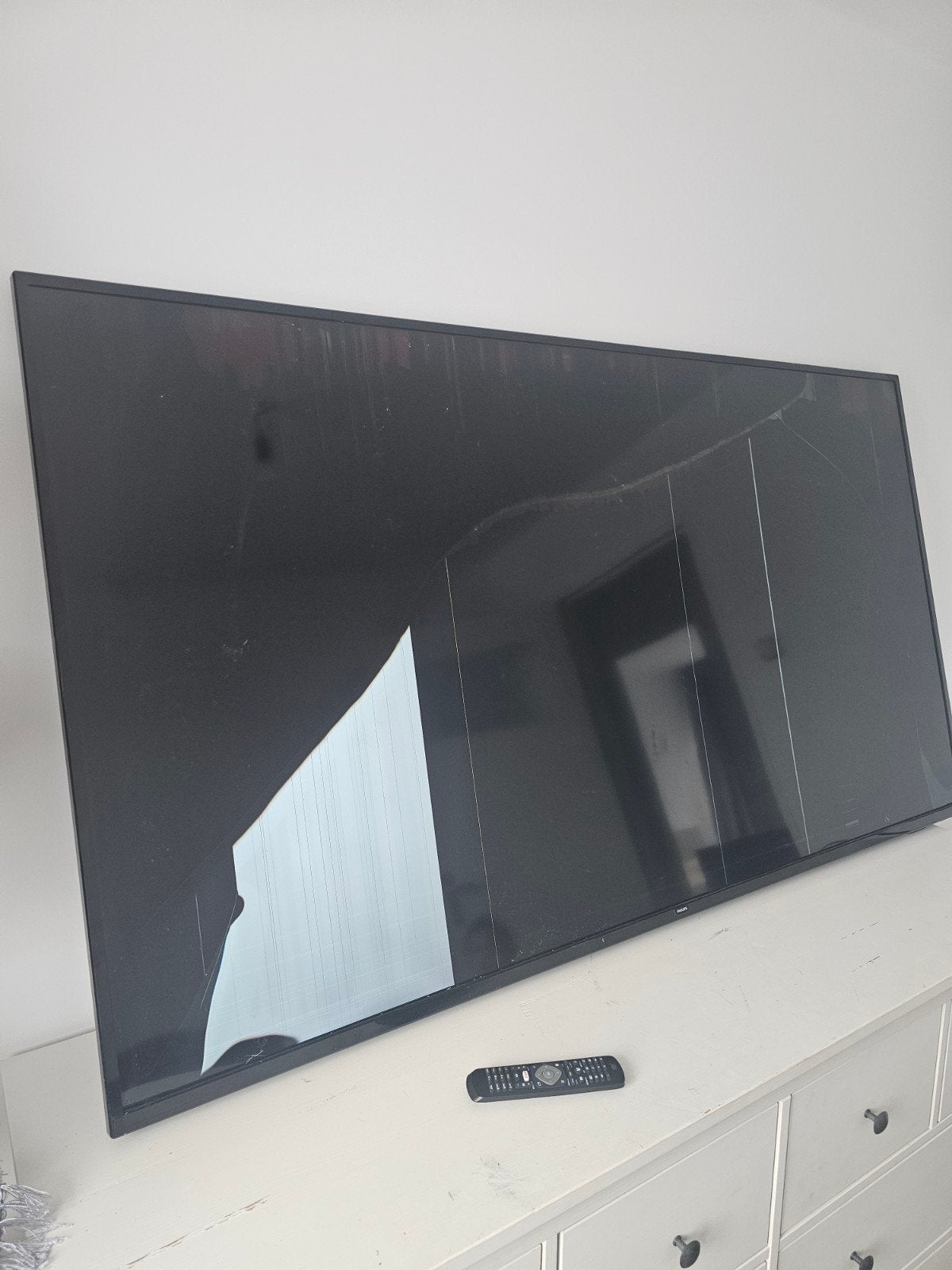 Philips 70PUS6504/12 4K UHD Smart TV - scherm kapot, Ophalen, Philips, LED, 50 Hz