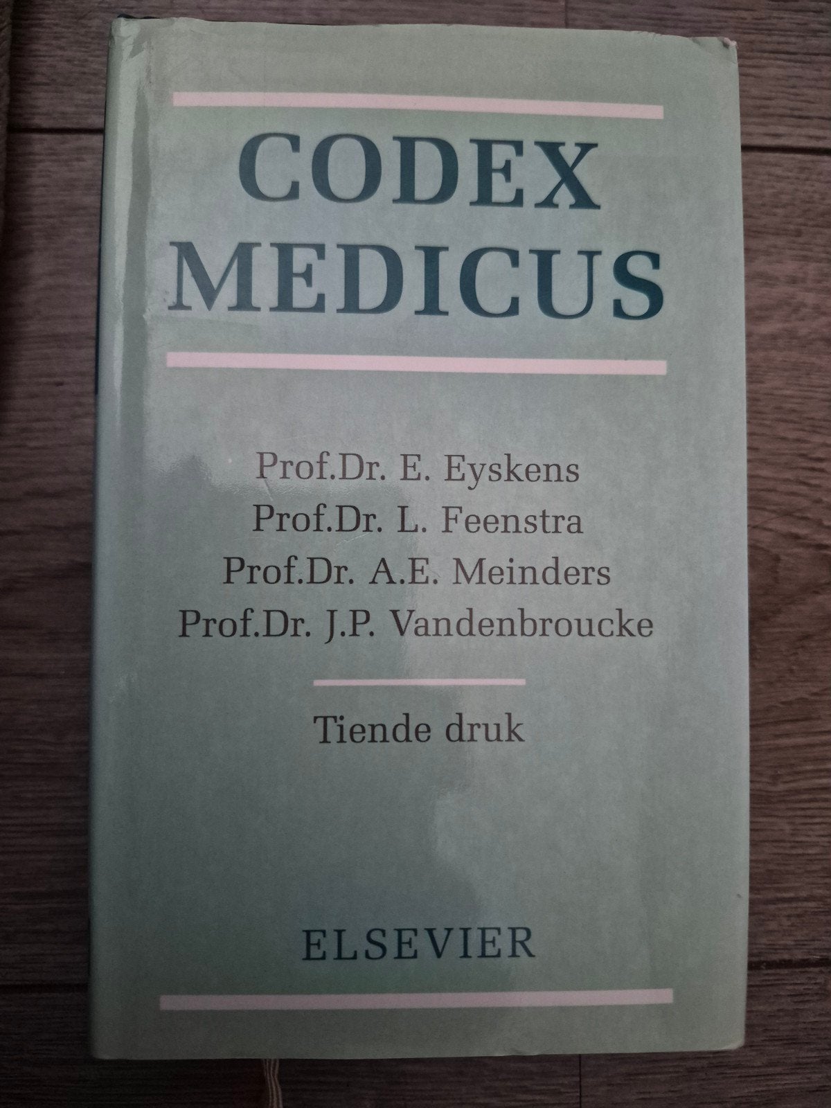 Codex Medicus - Tiende druk, Ophalen of Verzenden, Beta, Gelezen, WO