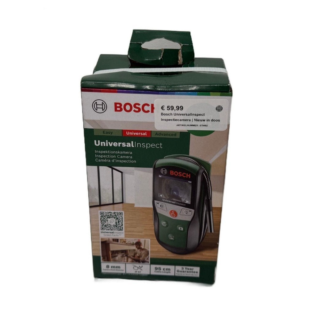 Bosch UniversalInspect Inspectiecamera | Nieuw in doos, Dordrecht@usedproducts.nl, Toulonselaan 72, Nieuw, Ophalen of Verzenden