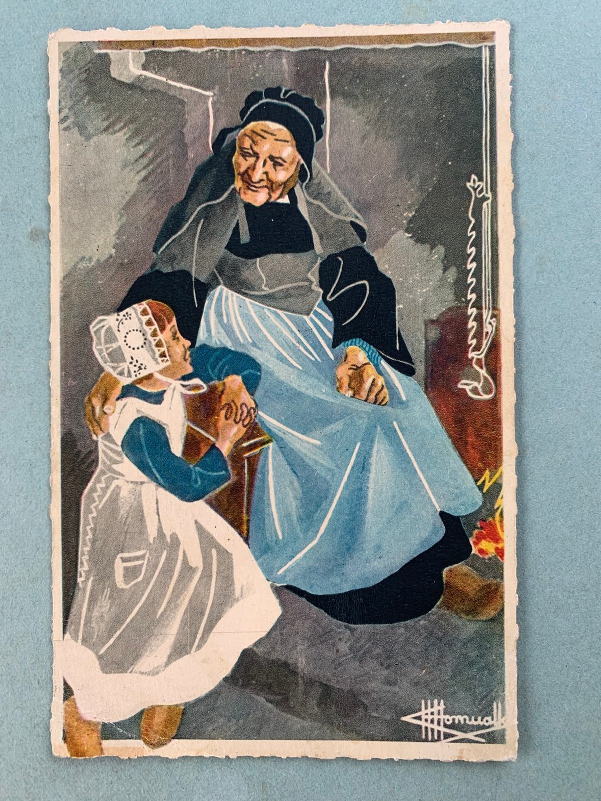 Brennilis (Finistère) - Charles Homualk, Verzamelen, Ophalen of Verzenden, Voor 1920, Ongelopen, Klederdracht