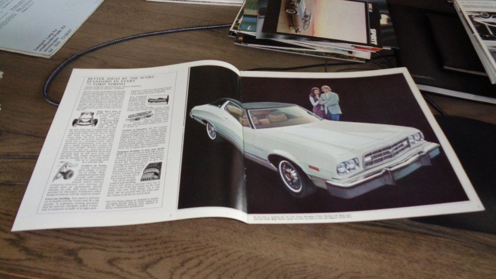 ZELDZAME USA Folder FORD TORINO  ,  1973, Verzenden, Nieuw, Overige merken