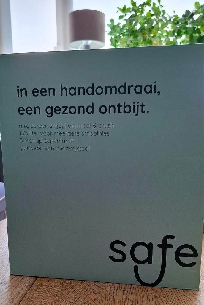 Safecourt Kitchen Smoothie Blender Nieuw, Ophalen of Verzenden, Nieuw, Blender