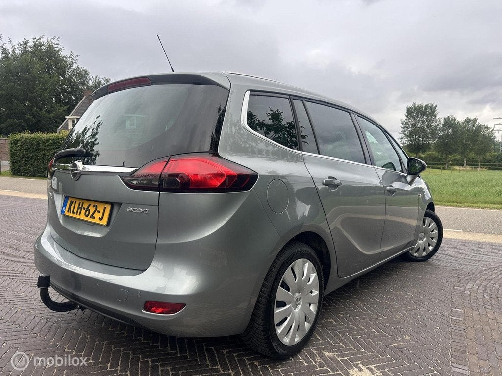 Opel Zafira Tourer 1.4 Business+ 7-personen Cruise PDC✅, Auto's, Stof, Gebruikt, Zwart, 4 cilinders