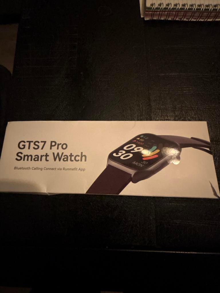 GTS7 Pro Smartwatch met Bluetooth Bellen, Hartslag, Zwart, Nieuw, Ophalen of Verzenden