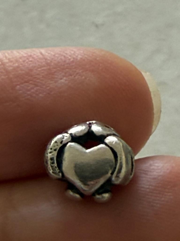 Pandora bedel hart voor armband of kerting, Ophalen of Verzenden, Nieuw, Pandora