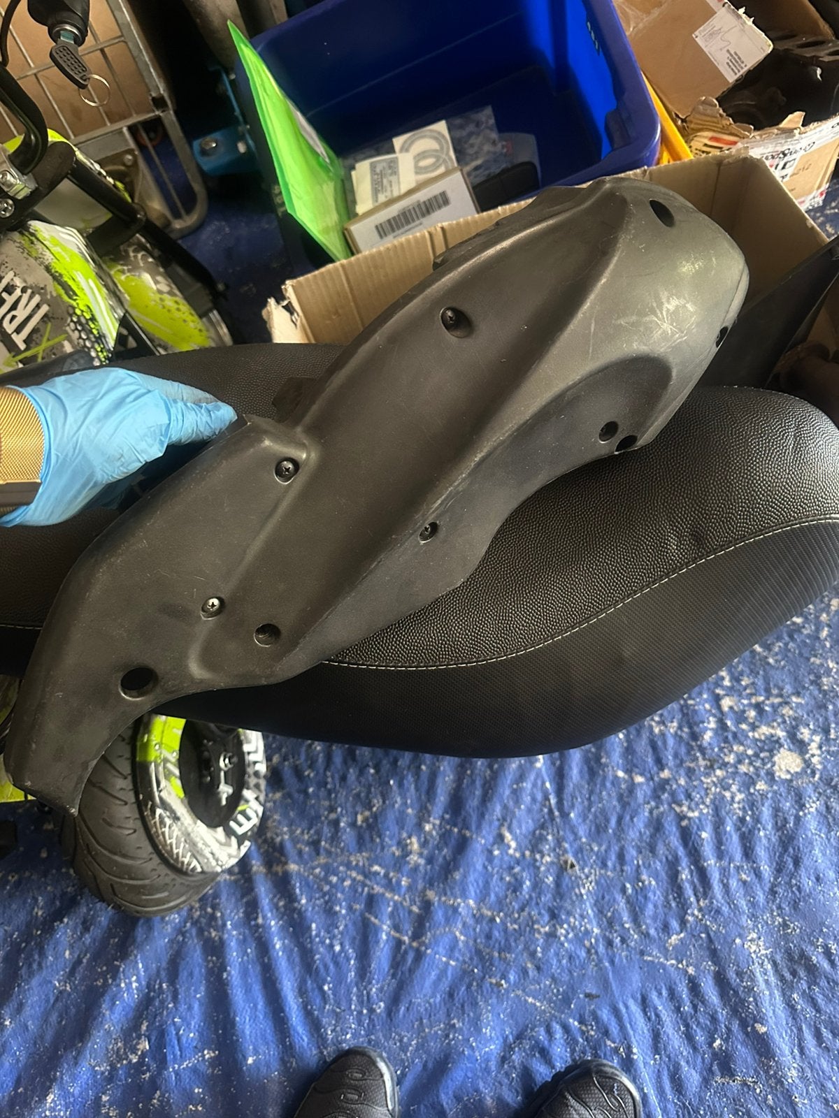 Gilera runner filter en zadel, Ophalen of Verzenden, Zo goed als nieuw, Zadel, Overige merken