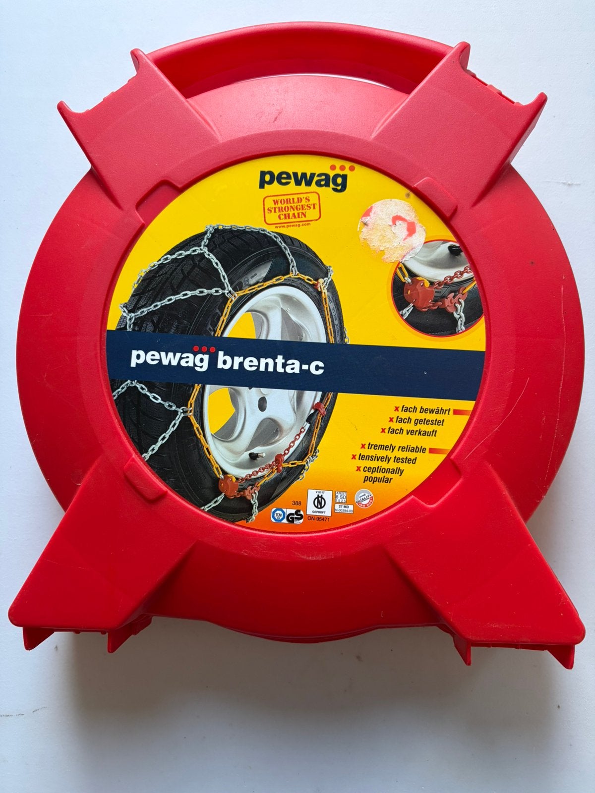 Pewag Brenta-C Sneeuwkettingen - Maat 388 (NIEUW/ONGEBRUIKT), Ophalen of Verzenden, Zo goed als nieuw