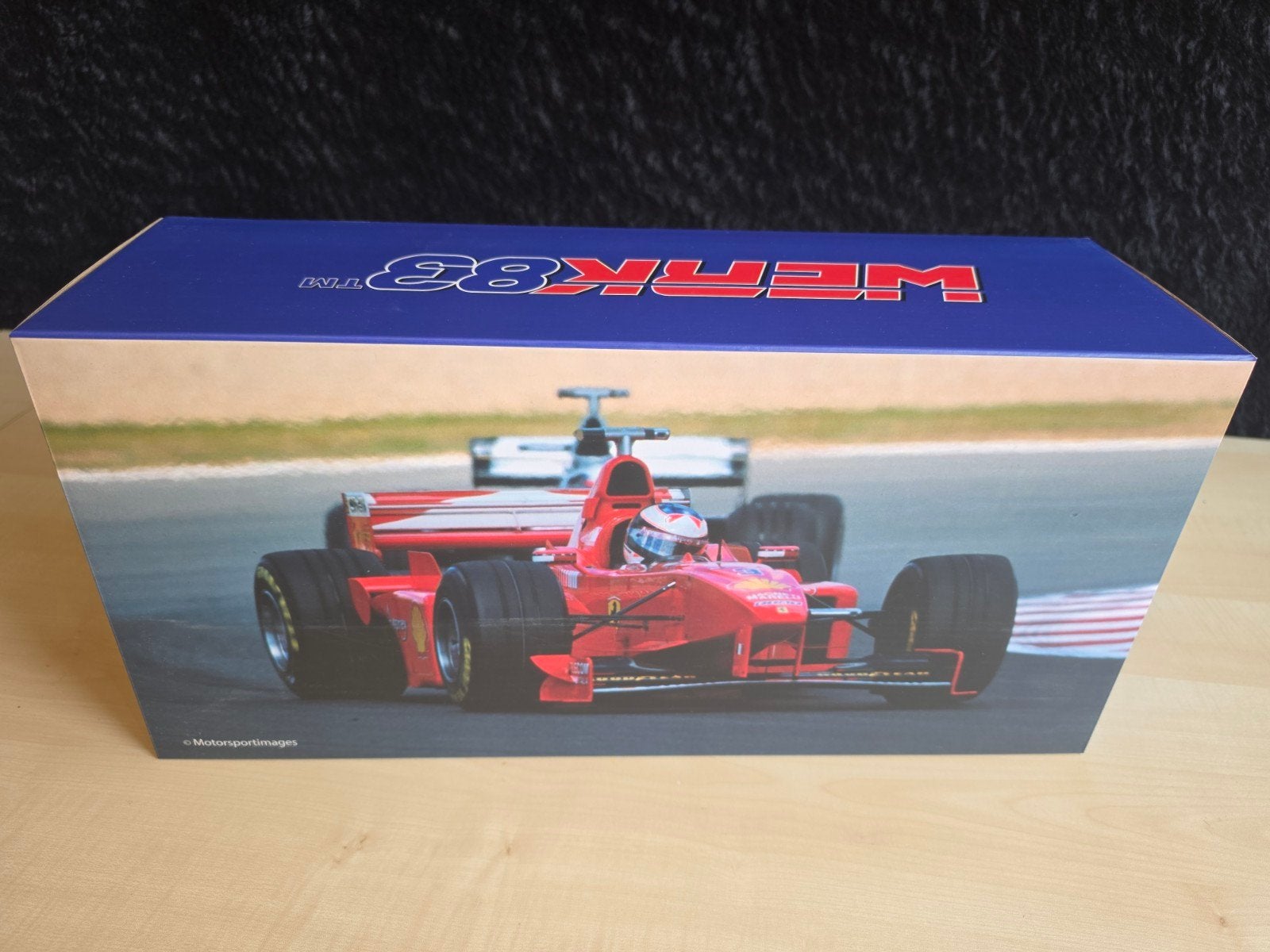 1:12 Michael Schumacher Ferrari F1 Werk 83 modelauto, Ophalen of Verzenden, Zo goed als nieuw, Auto