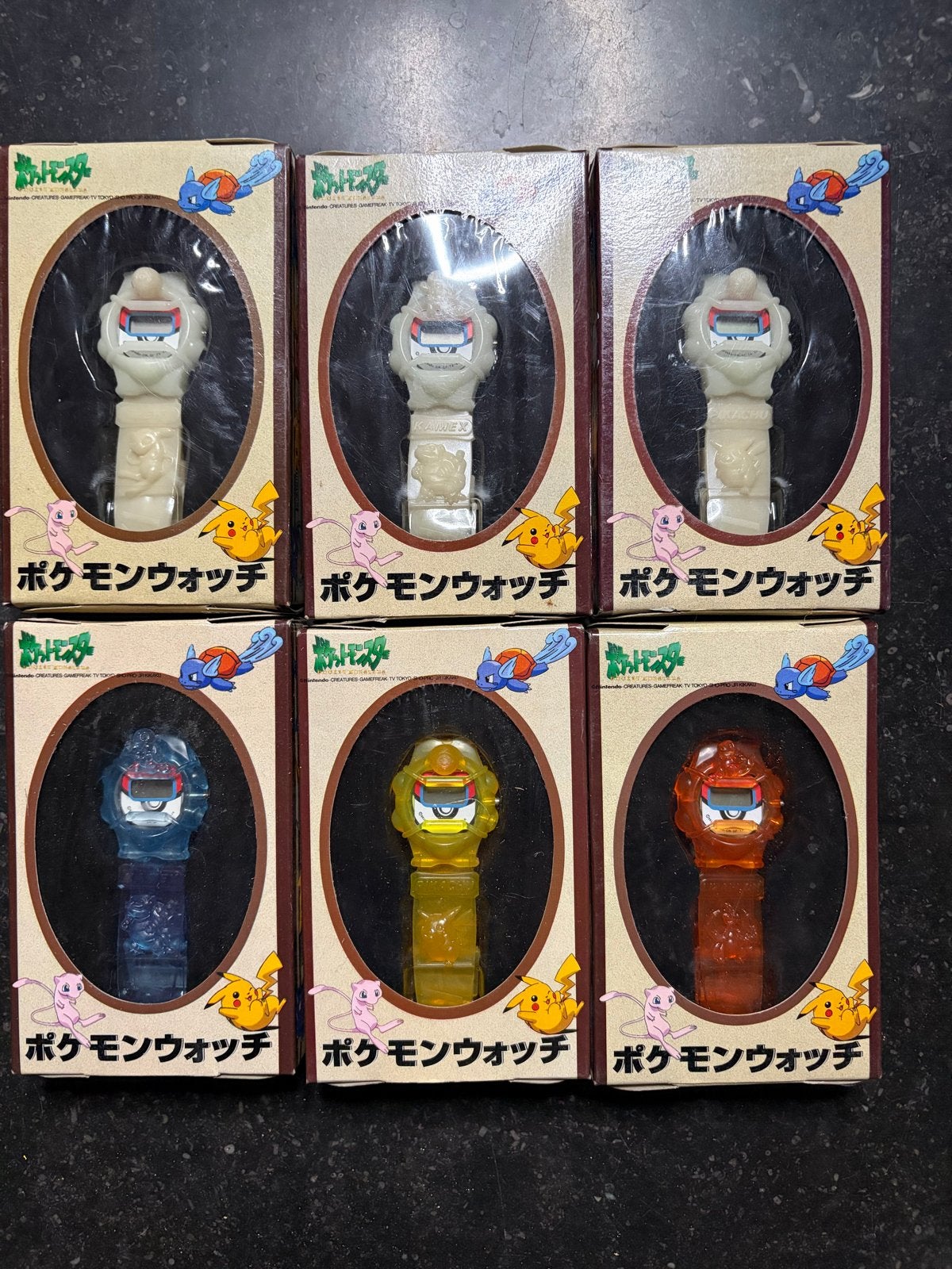 Originele Bandai Banpresto Pokémon kinderhorloges 1998 Japan, Ophalen, Nieuw