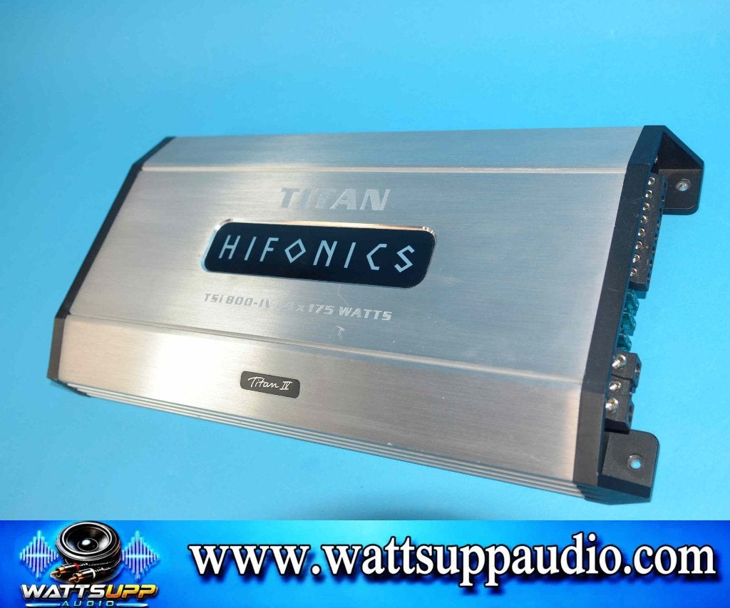 Hifonics TSi 800-IV Titan 4 kanaals versterker, Gebruikt, Audio Design, Am Breilingsweg 3, 76709 Kronau, Duitsland, Ophalen of Verzenden