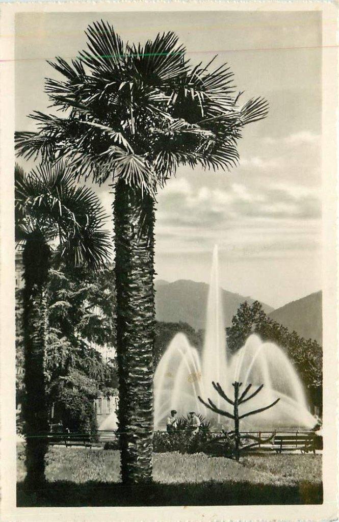 381-451-007 Lugano Giardini pubblici, Verzenden, Voor 1920, Overig Europa