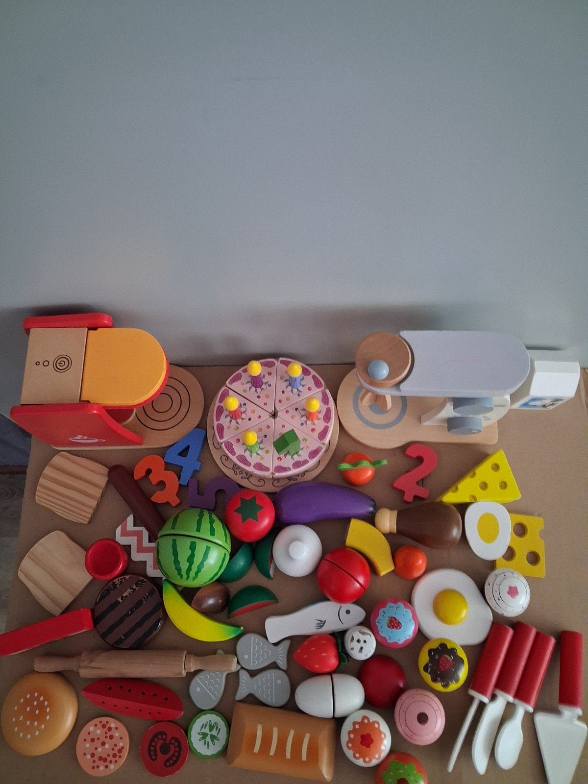 Houten Kinderkeuken Speelgoed Set Zeer Goede Staat, Ophalen of Verzenden, Zo goed als nieuw, Jongen of Meisje
