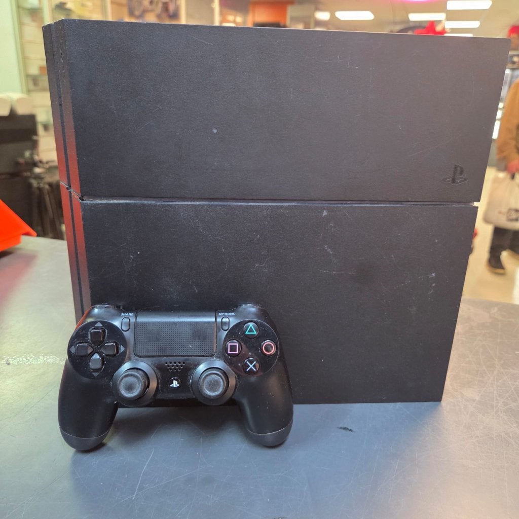 Playstation 4 Classic - 1TB - Zwart - 1 Controller, Spelcomputers en Games, Spelcomputers | Sony PlayStation 4, Sony, Zo goed als nieuw