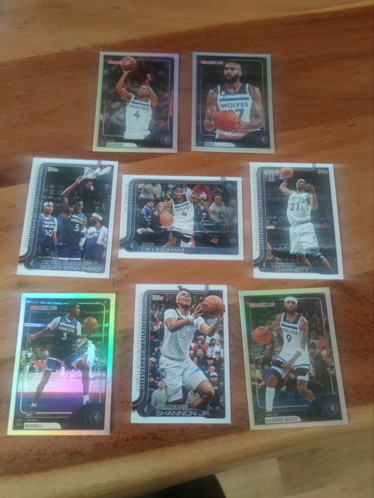 Minnesota Timberwolves NBA Spelerskaarten - Topps, Ophalen of Verzenden, Zo goed als nieuw, Overige sporten, Spelerskaart