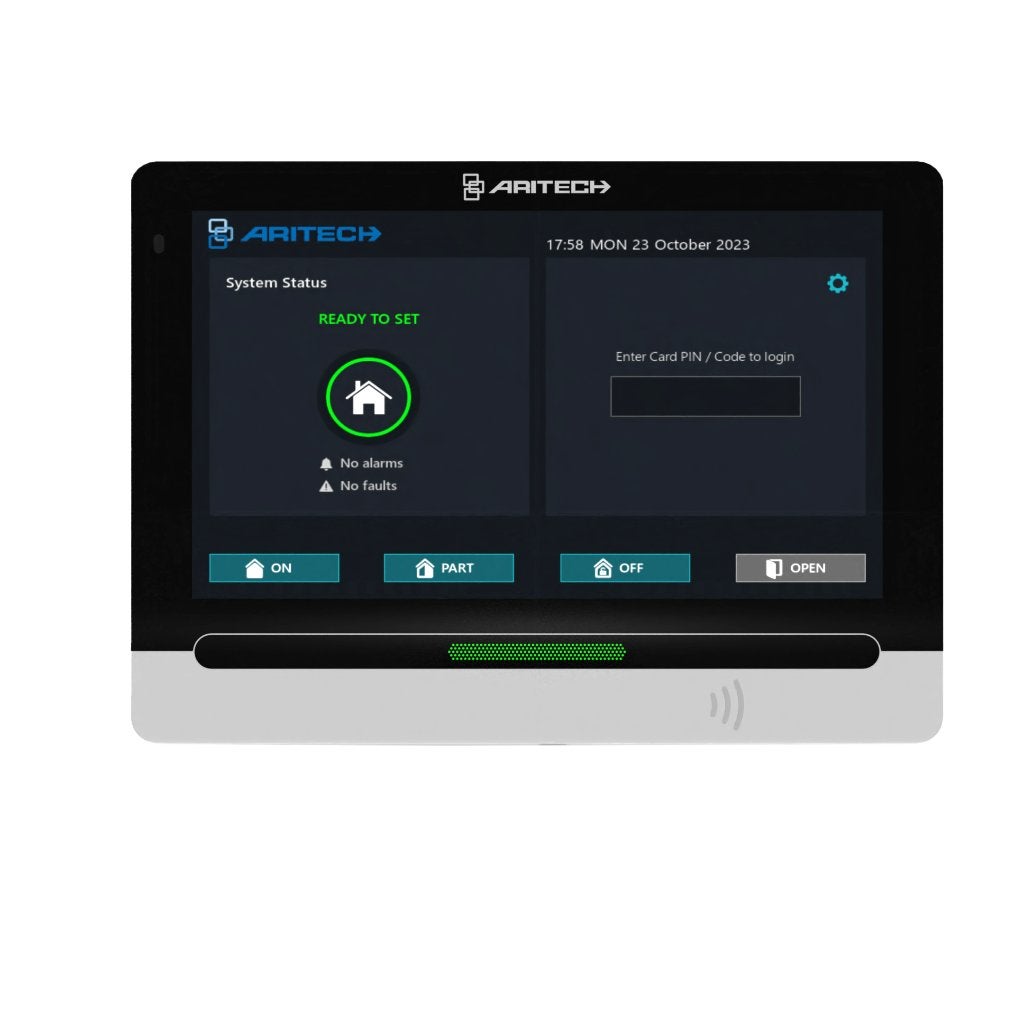 Aritech ATS1140 LCD touchscreen met mifar Nieuw, Overige typen, Nieuw, Ophalen of Verzenden, Draadloos