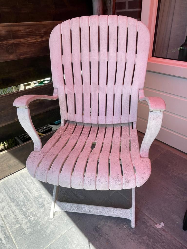 4x Allibert stoelen, Ophalen, Zo goed als nieuw, Kunststof