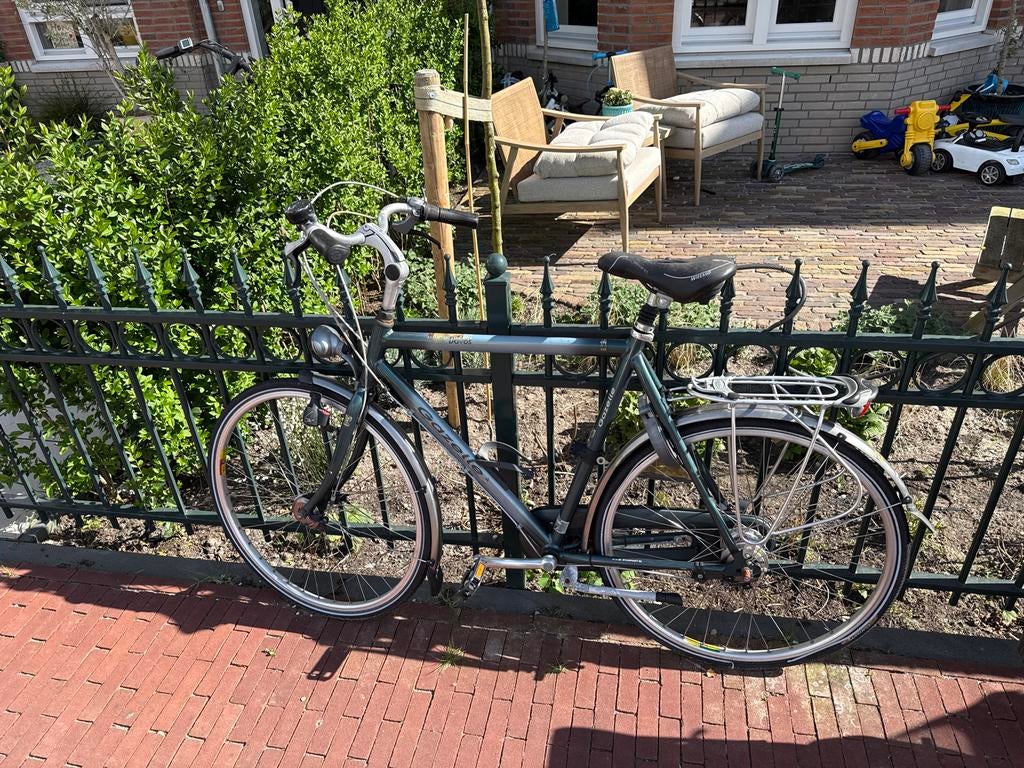 Gazelle Davos herenfiets, Ophalen, Versnellingen, Gazelle, Trommelrem