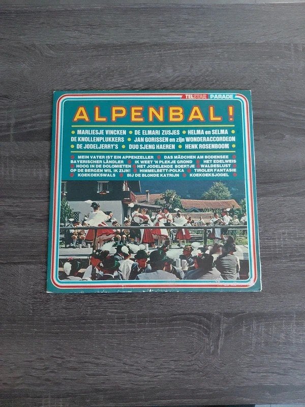 Alpenbal! Telstar Parade LP - Diverse Artiesten, Ophalen of Verzenden, Gebruikt