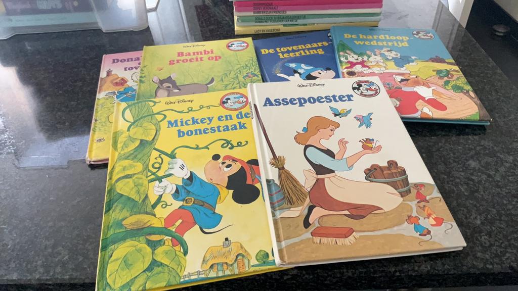Assepoester, etc. 6 boekjes, Ophalen, Gelezen, Fictie algemeen