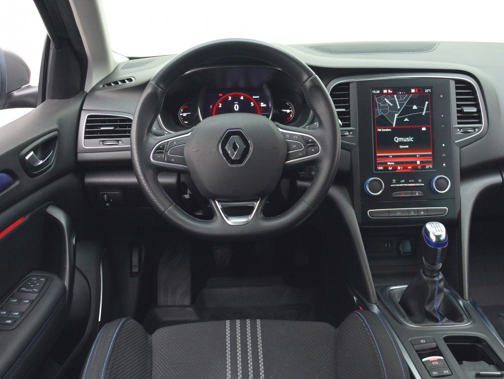 Renault Mégane 1.3 TCe GT-Line | Trekhaak | Onderhoudsboekj, Keurmerk '100% Onderhouden', Parkeersensor, Stof, 4 cilinders