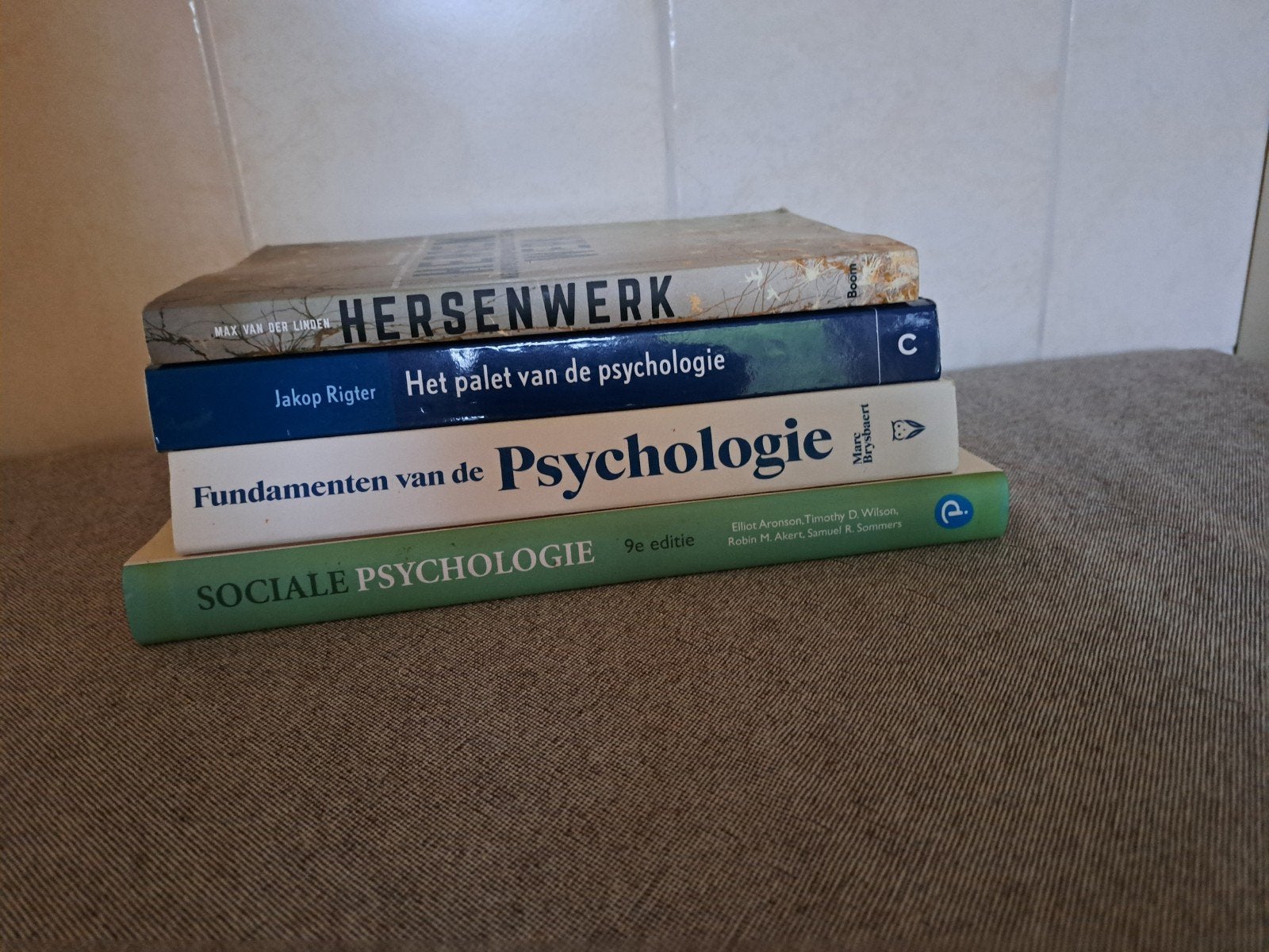 studie boeken hbo minor toegepaste psychologie, Ophalen of Verzenden, Alpha, Gelezen, HBO