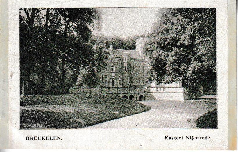 BREUKELEN - KASTEEL NIJENRODE, Ophalen of Verzenden, 1920 tot 1940, Ongelopen, Utrecht