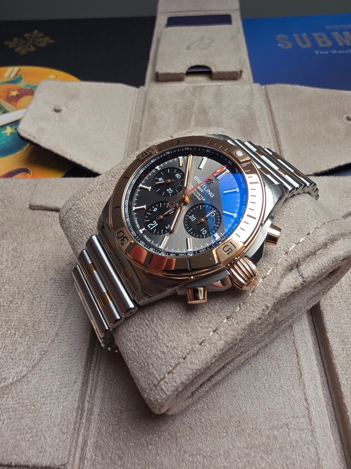 Breitling Chronomat 42- Ongedragen - 2024 - UB0134101B1U1, Sieraden, Tassen en Uiterlijk, Horloges | Heren, Ophalen, Breitling