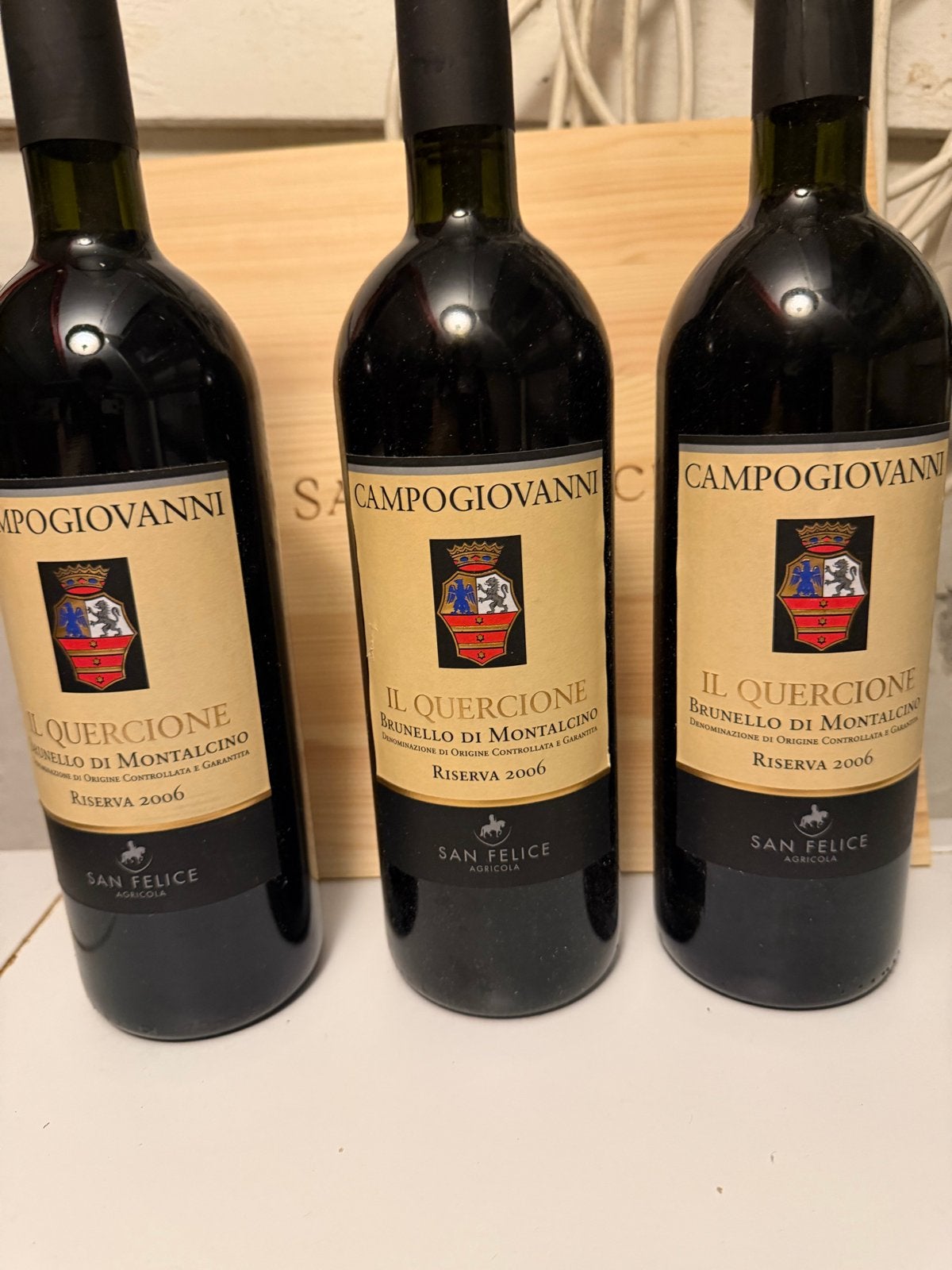 Campogiovanni Brunello di Montalcino Riserva 2006, Verzamelen, Nieuw, Rode wijn, Vol, Italië